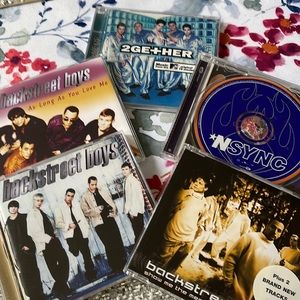 No longer available boy band DVDs. All 5 for 10$